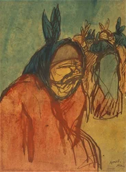 Gruppe von Kretins in Boí